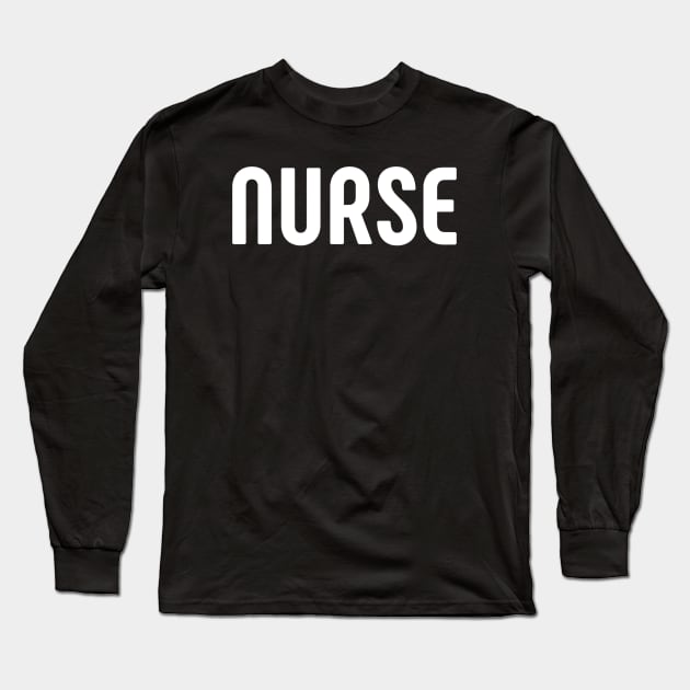 nurse Long Sleeve T-Shirt by Ranumee